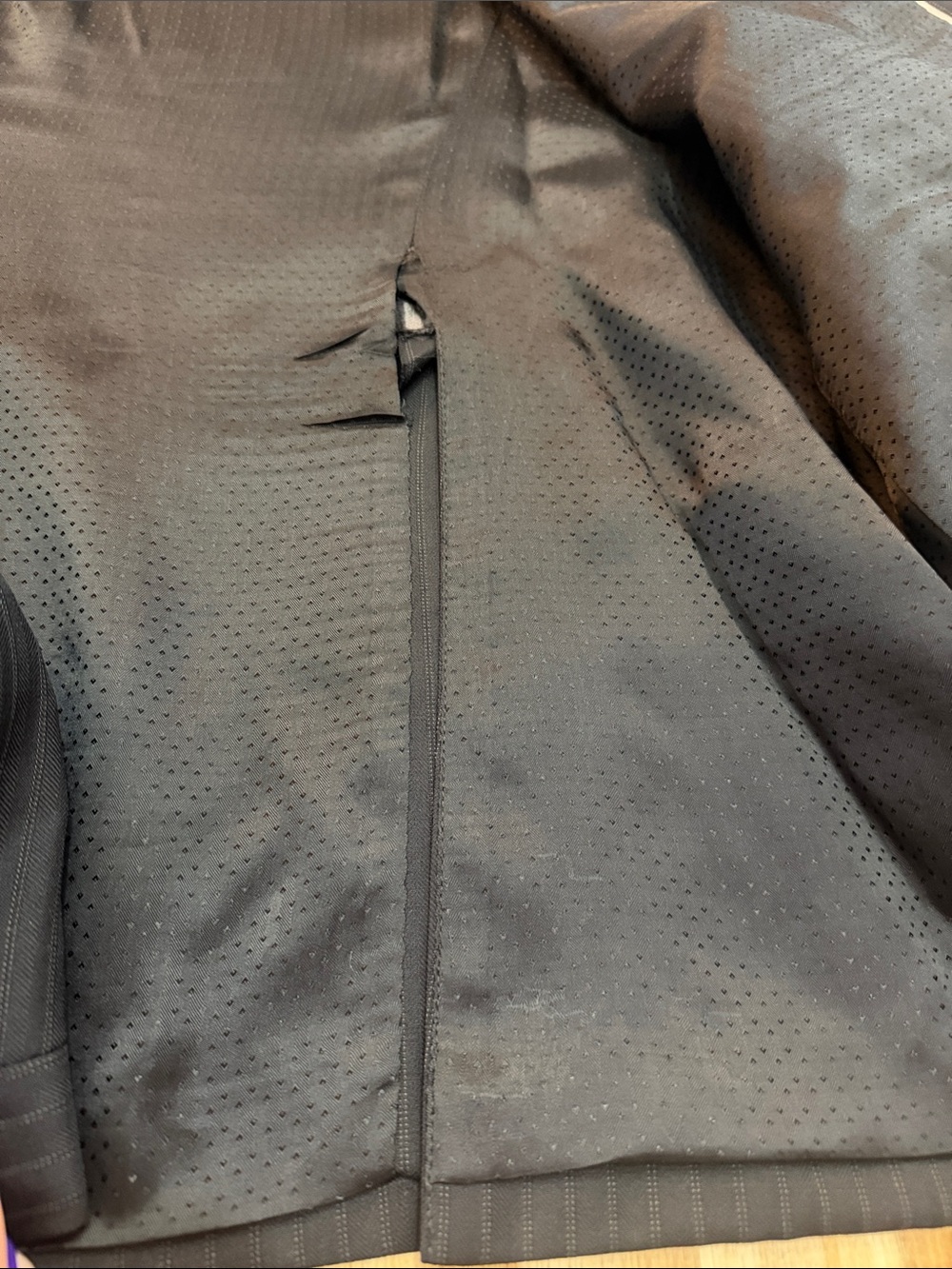 Alfani Charcoal Gray Pinstripe Men's Two-Piece Suit - Picture 6 of 9